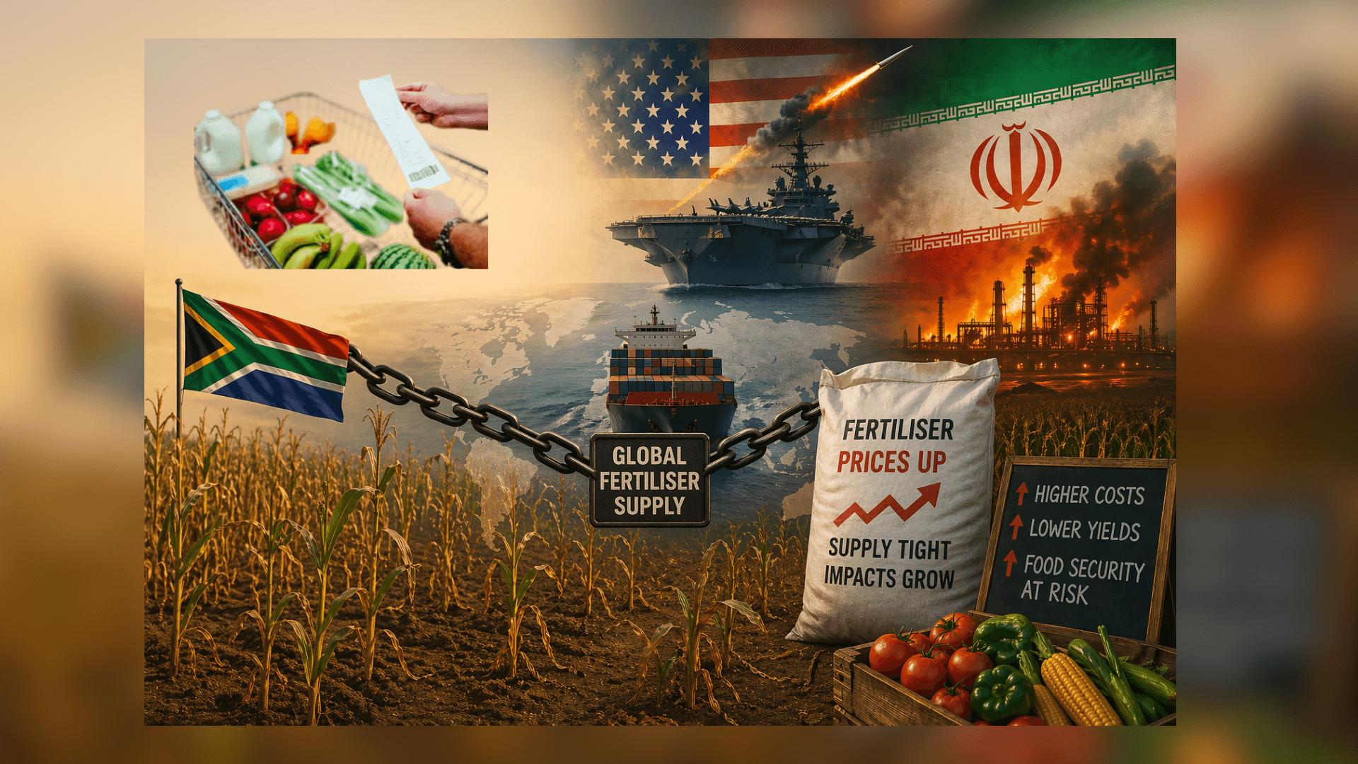 South Africa feels the heat as the US-Iran conflict tightens the global fertiliser squeeze