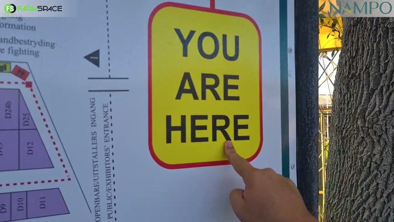 Moeg om teveel tyd by NAMPO te spandeer deur te wonder waar jy is?