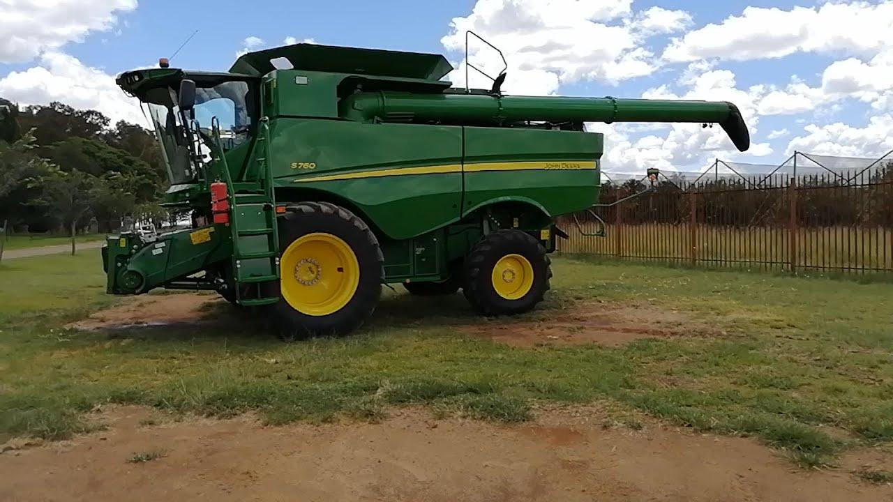 2021 John Deere S760 Stroper op Kwaliteit Trekker en Implement Veiling Sonder Grense 21-24 Feb 2022
