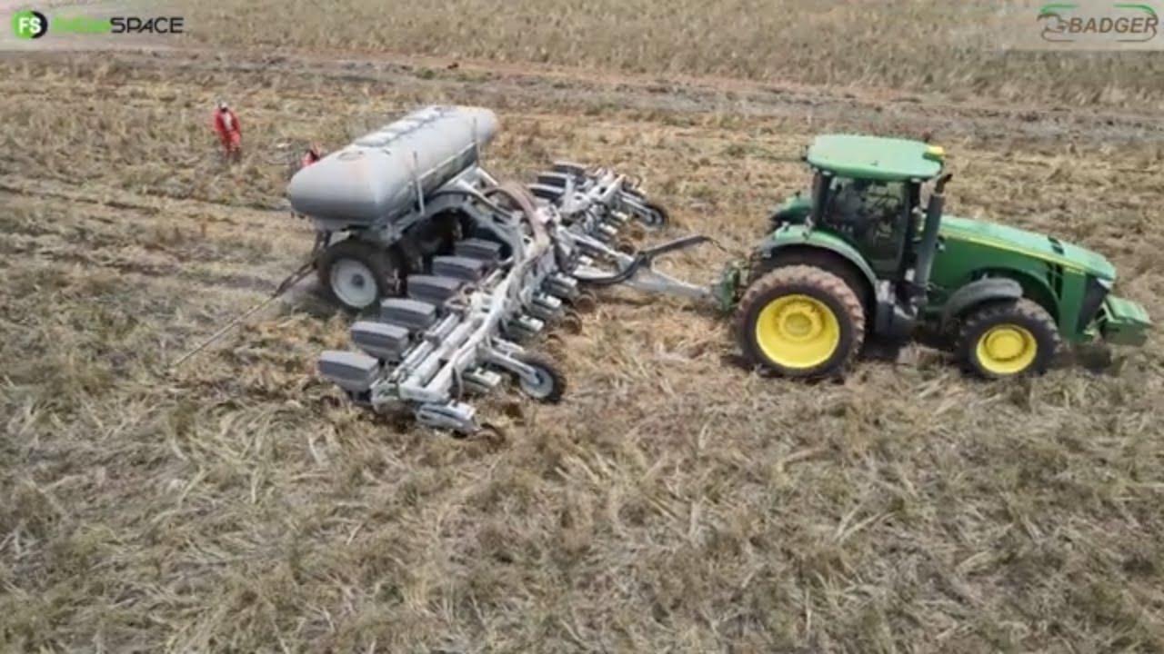 Hoe vaar 'n Badger Eco-Till in die ooste met dik klei en dik reste?