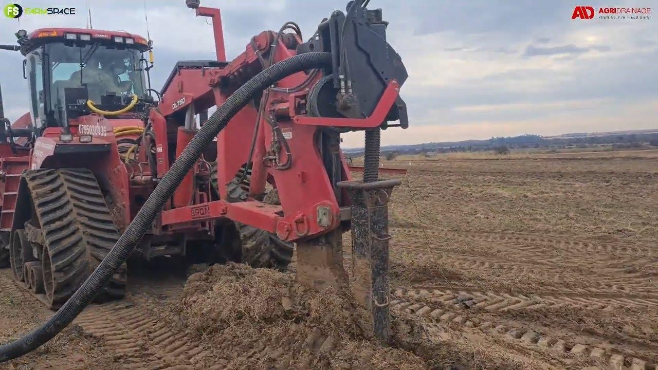 Ons kyk na 'n dreineringstelsel saam met Agri Drainage. Wat is die basics?