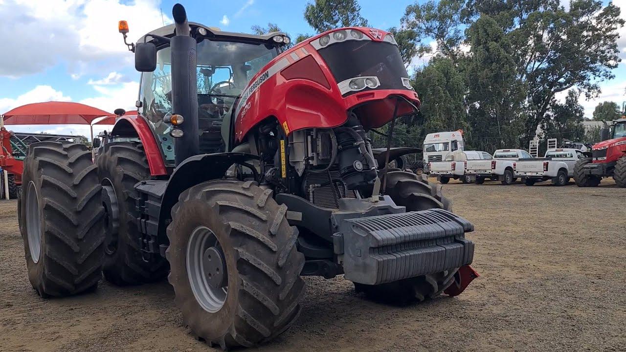 Massey Ferguson 8670 op Kwaliteit Trekker en Implement Veiling Sonder Grense 21- 24 Feb 2022