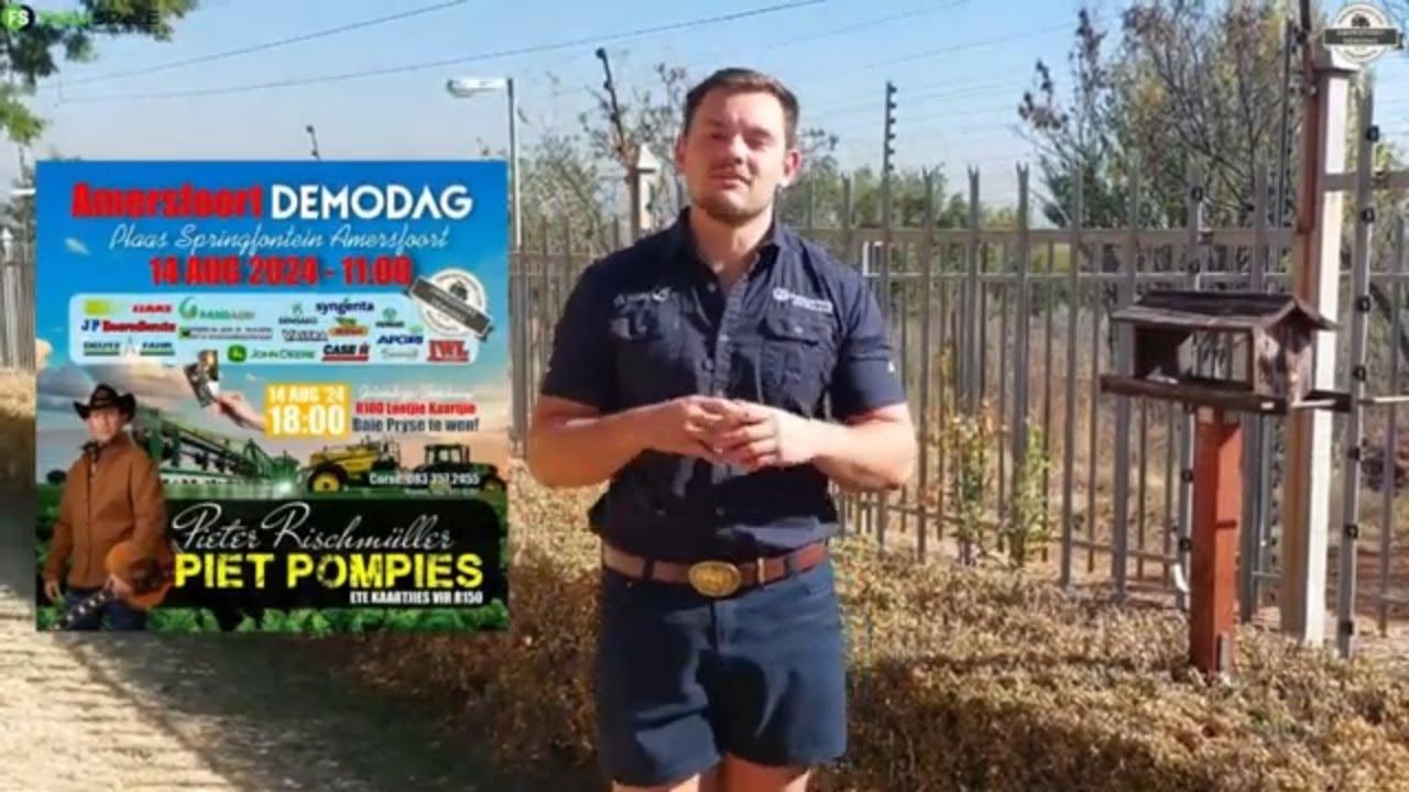 Die Amersfoort Demodag op Plaas Springfontein gebeur die 14de Augustus 2024.
