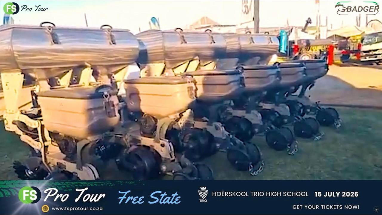 Wat maak Badger Agriculture se planters anders? Kom vind uit by die FS Pro Tour Kroonstad.