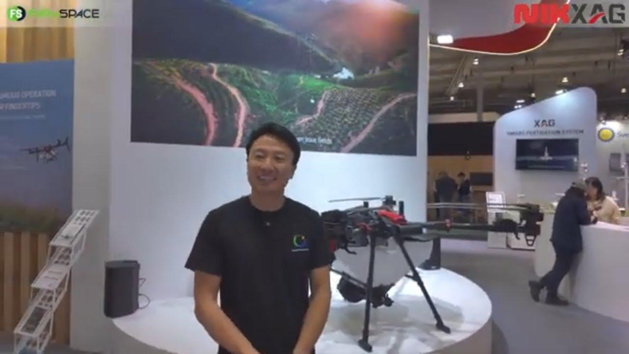 XAG P150 Max op Agritechnica. Effektiwitiet wen payload.