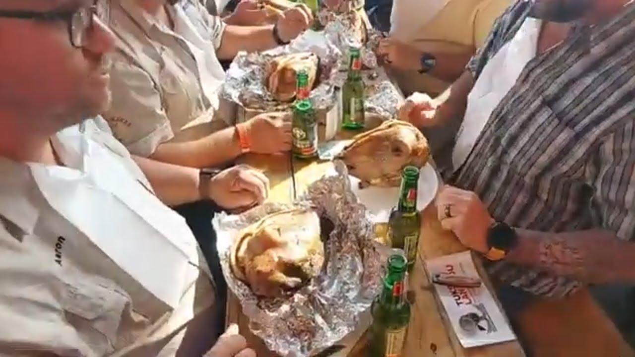 Skaapkop eet kompetisie by Lamb Champs 2024.