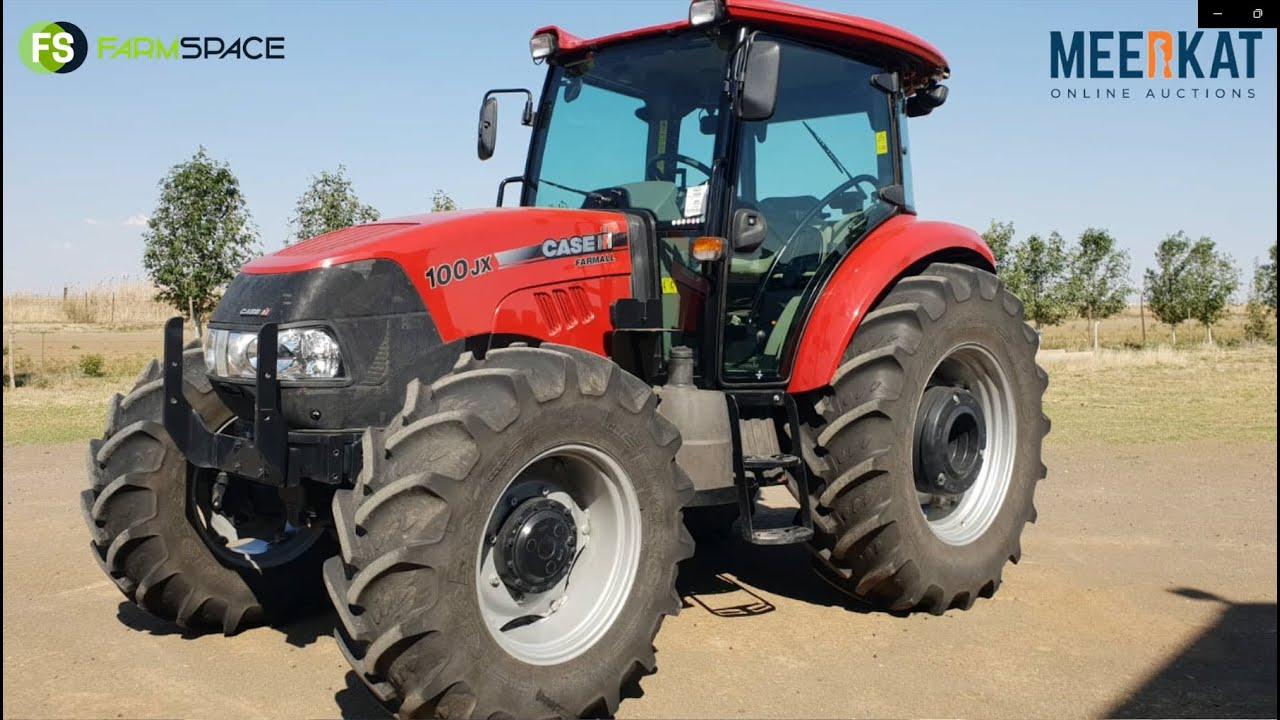 2020 Case Farmall JX100 op Kwaliteit Trekker en Implement Veiling Sonder Grense 21 tot 24 Feb 2022