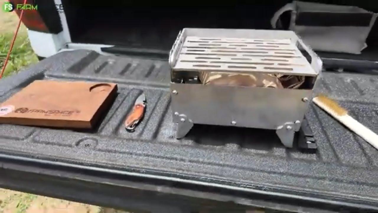 Braai enige tyd, enige plek! Dankie Speedy Jooste vir Tjoopie se Bakkie Braai.