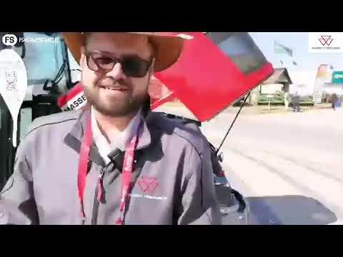 AGCO het die perfekte kombinasie in boord trekkers vir Massey Ferguson 3300 by Nampo 2022.