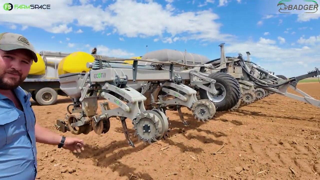 Hoe lyk 'n Badger planter na meer as 10 000 hektaar? Barend vertel meer.