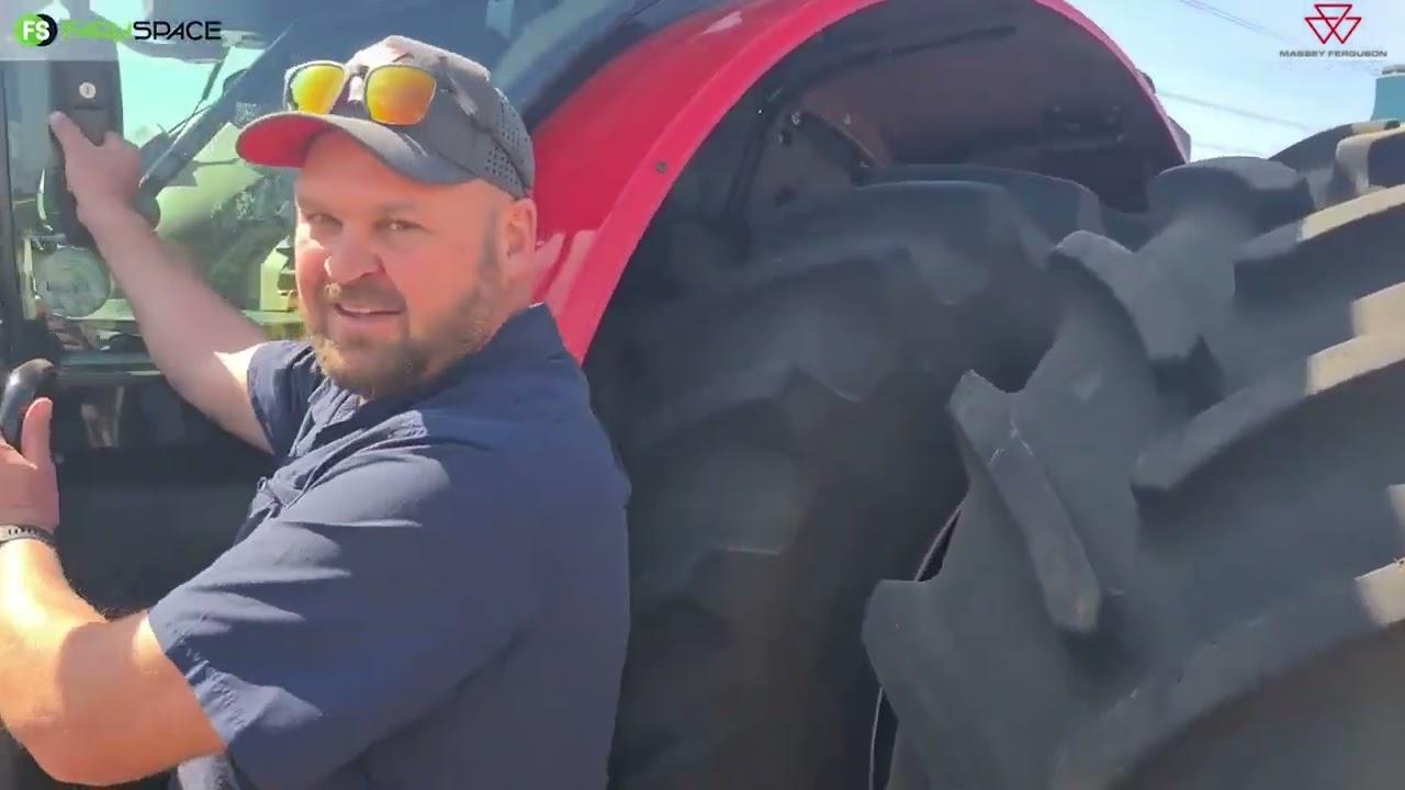 Wat het Charles van die Massey Ferguson 8737 S te sê?