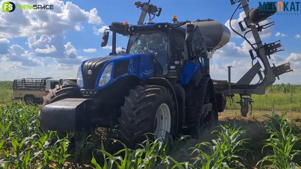 New Holland Genesis T8.435 SmartTrax op Kwaliteit Trekker Veiling Sonder Grense 21-24 Feb 2022