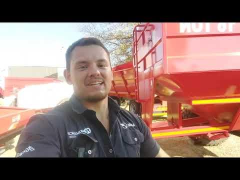 Kyk uit vir JBH Agri se 16 ton tapkar by vanjaar se Stroper Resies by Grootpan - NAMPO 2024.