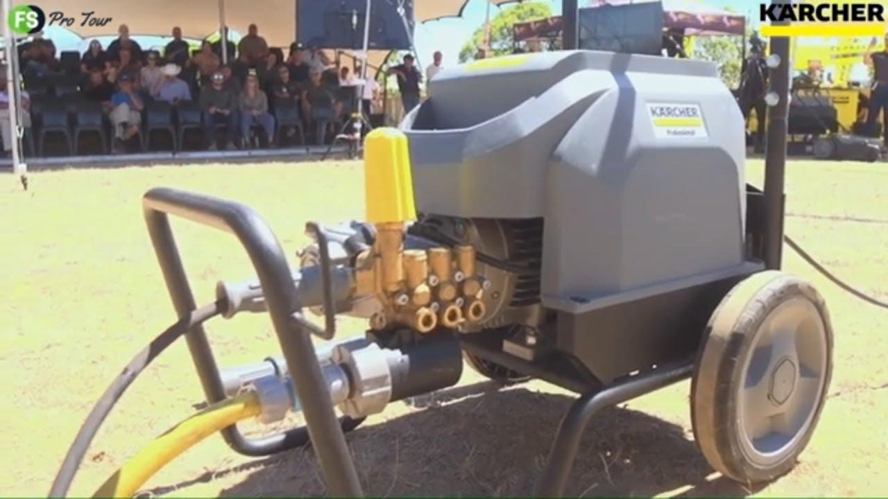 Wil jy jou toerusting vinnig en sonder "elbow grease" skoonmaak? Werner van Kärcher wys hoe.