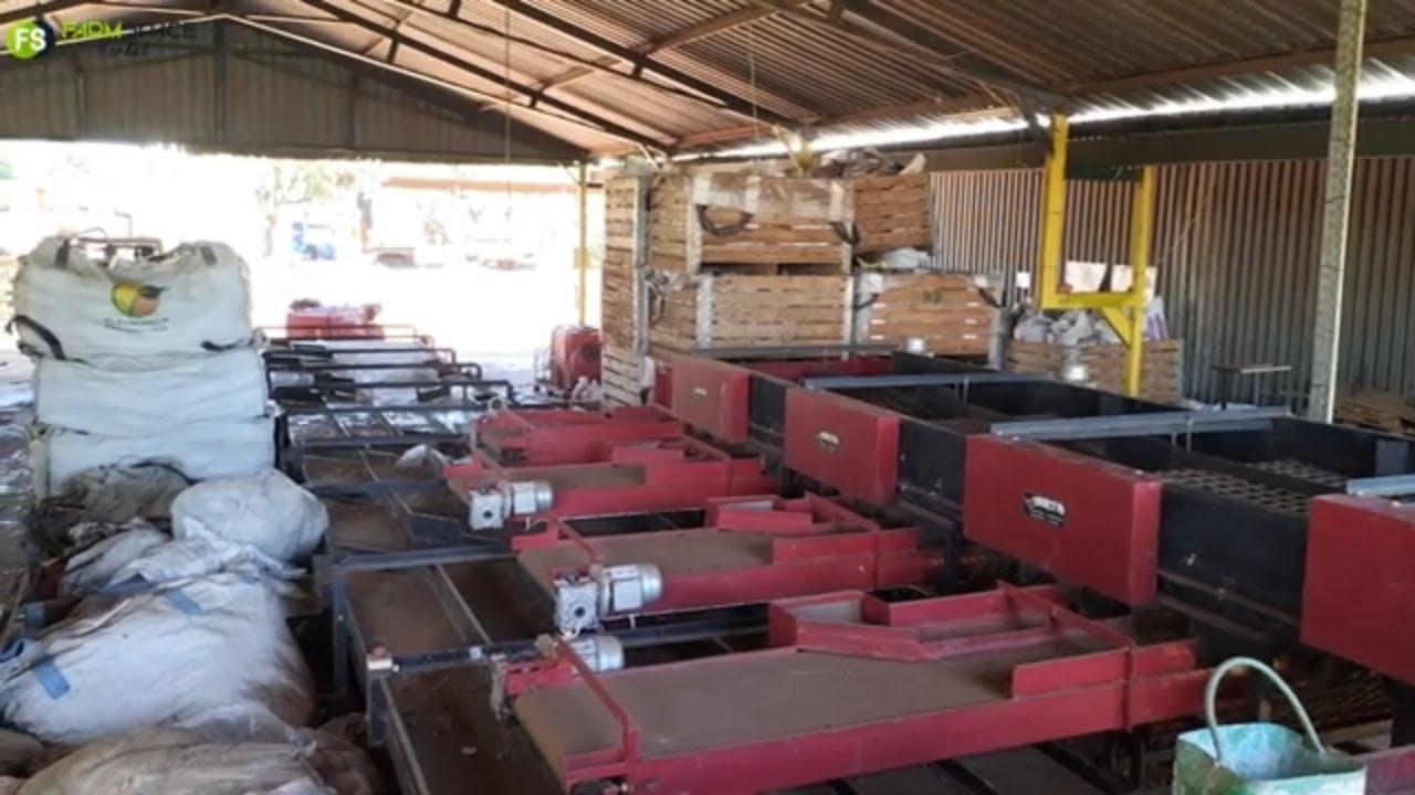 Uie pakstoor op Farmspace Market net buite Vivo deur Potato man.