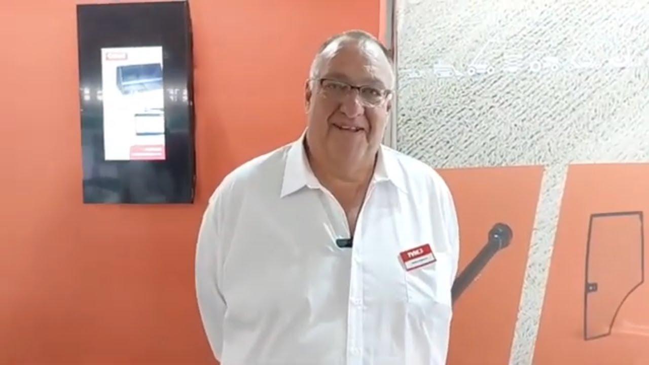 Norman, klient bestuurder van TVH Group by NAMPO 2024.