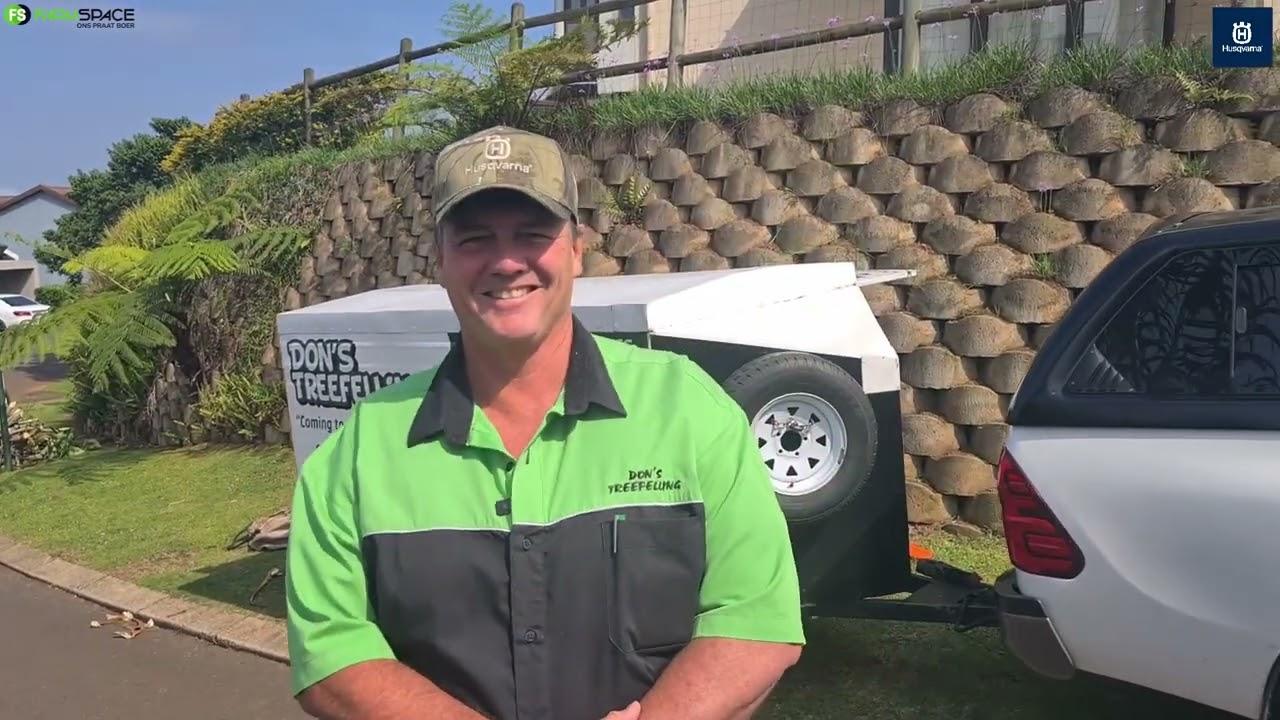 Hoekom gebruik Don net Husqvarna produkte vir sy tree felling besigheid