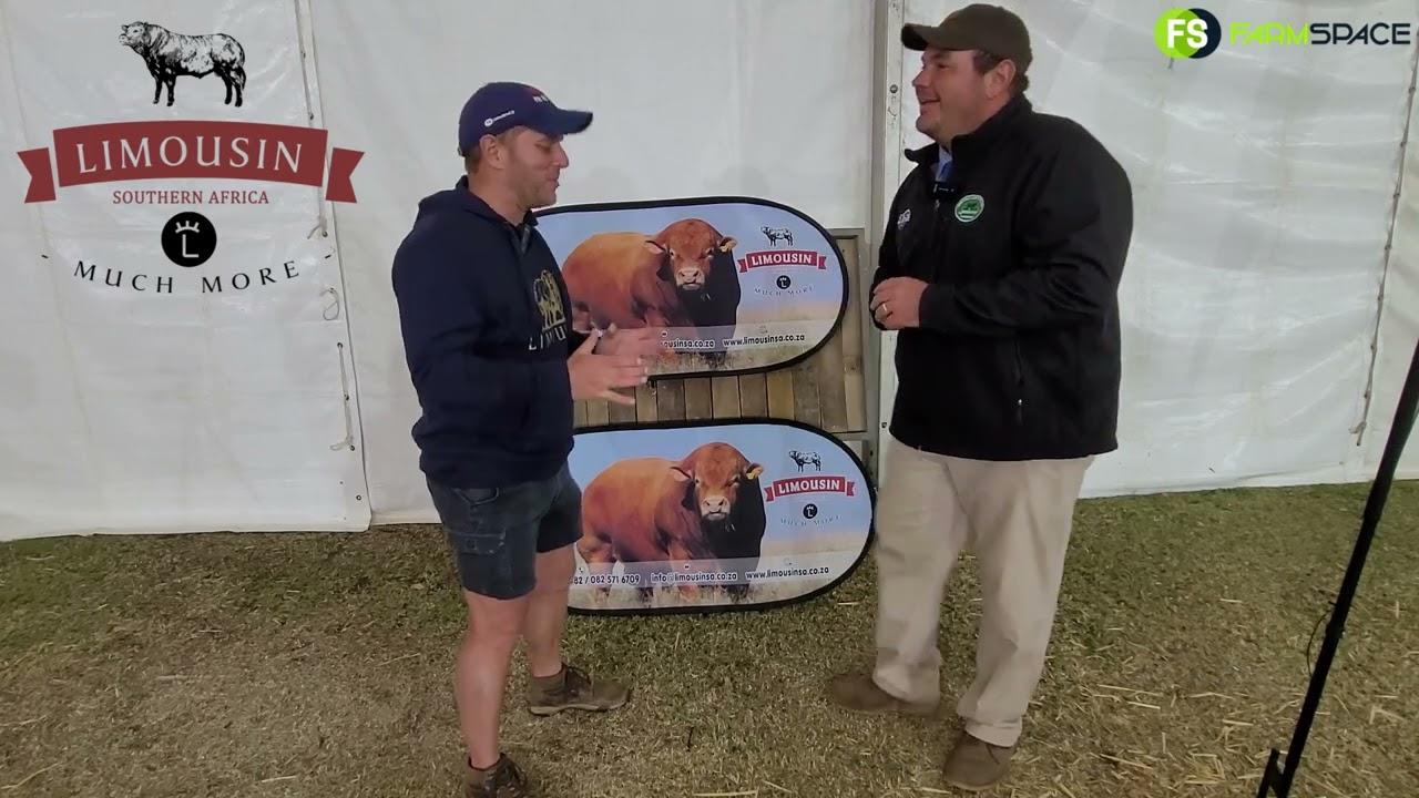 Guillaume 'n keurder van Botswana gesels met ons oor die Limousins skou 2023 en die ras in Botswana