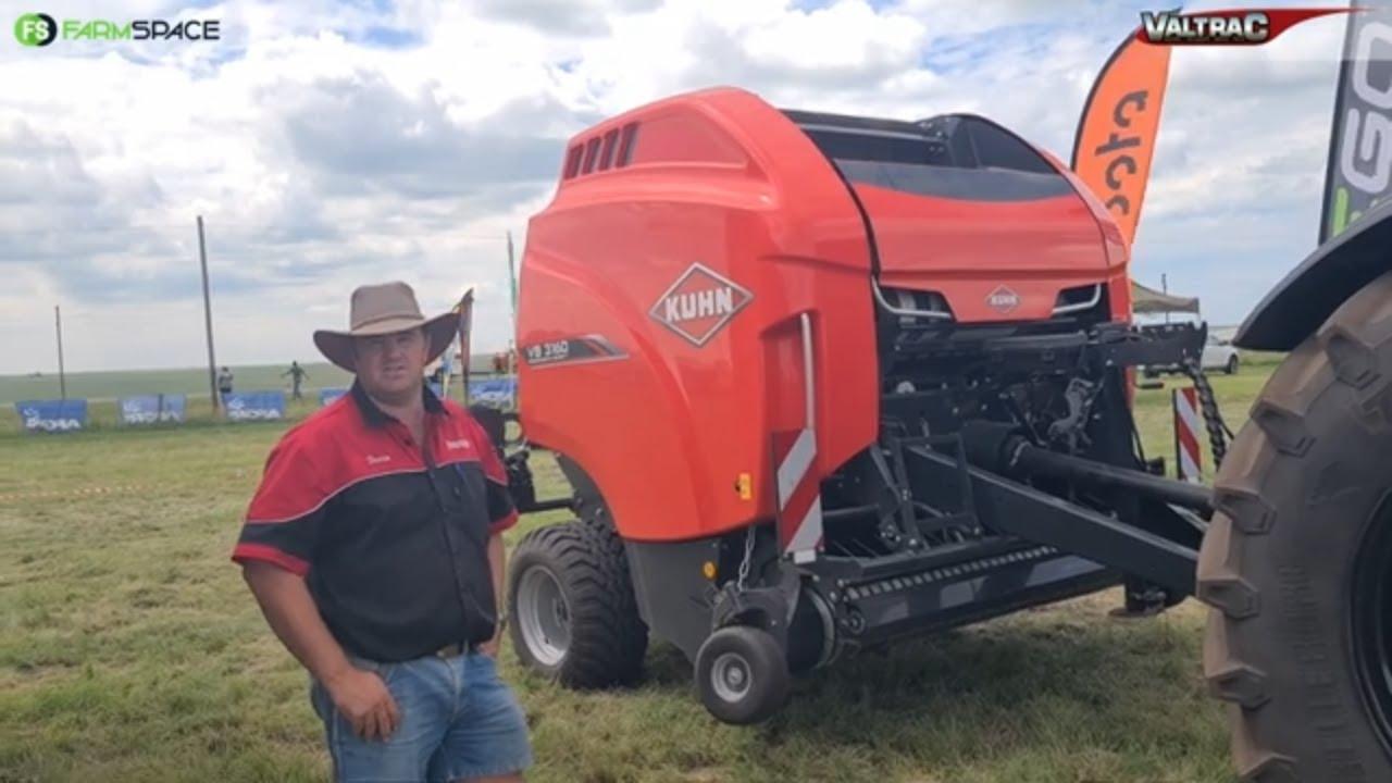 Valtrac Kuhn baler by Balfour Hooidag 2024. Wat is die ouens se ervaring?