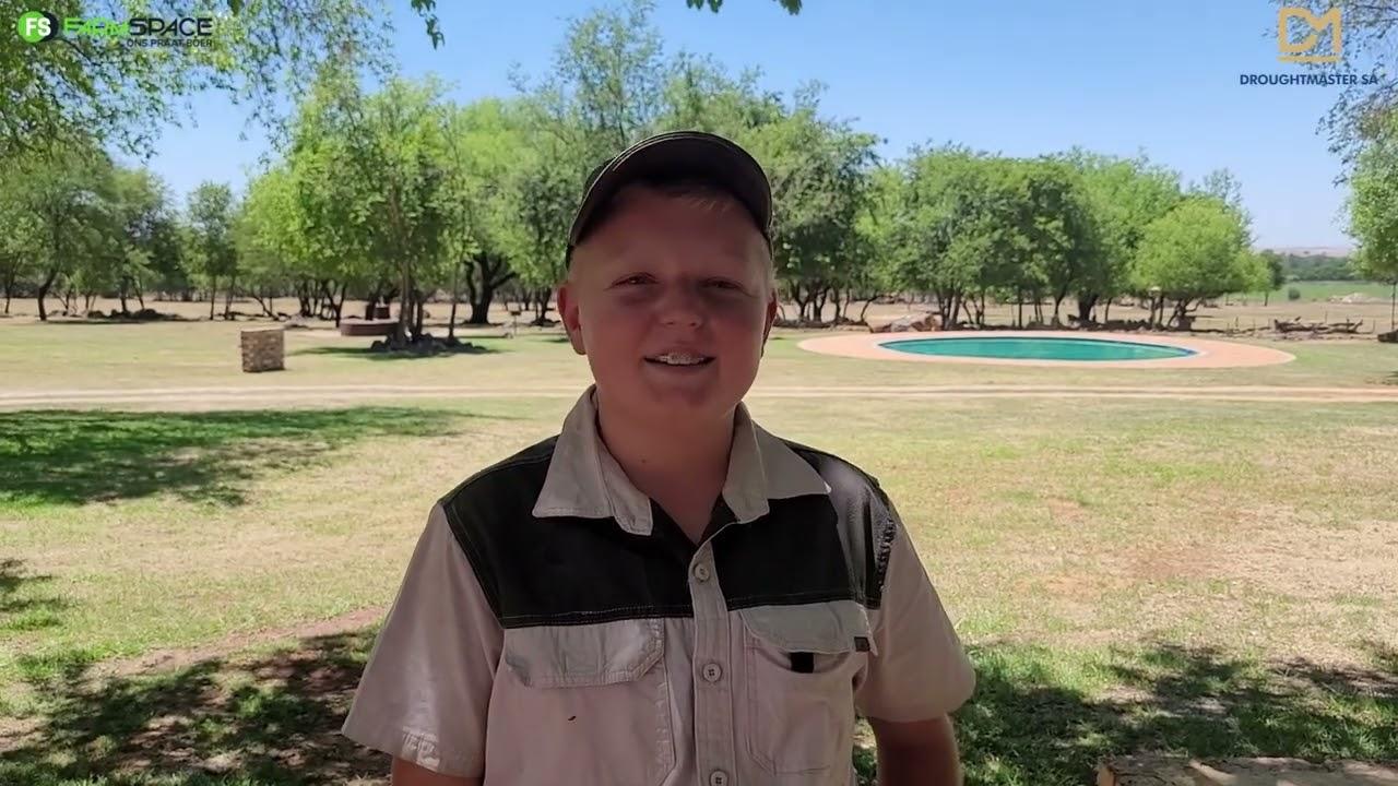 Ons gesels met Bernu by die Droughtmaster SA Inligtingsdag oor hoekom hy eerder met beeste wil boer.