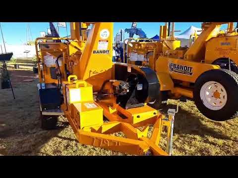 Bandit wood chippers by Africa Biomass Company op Nampo 2023
