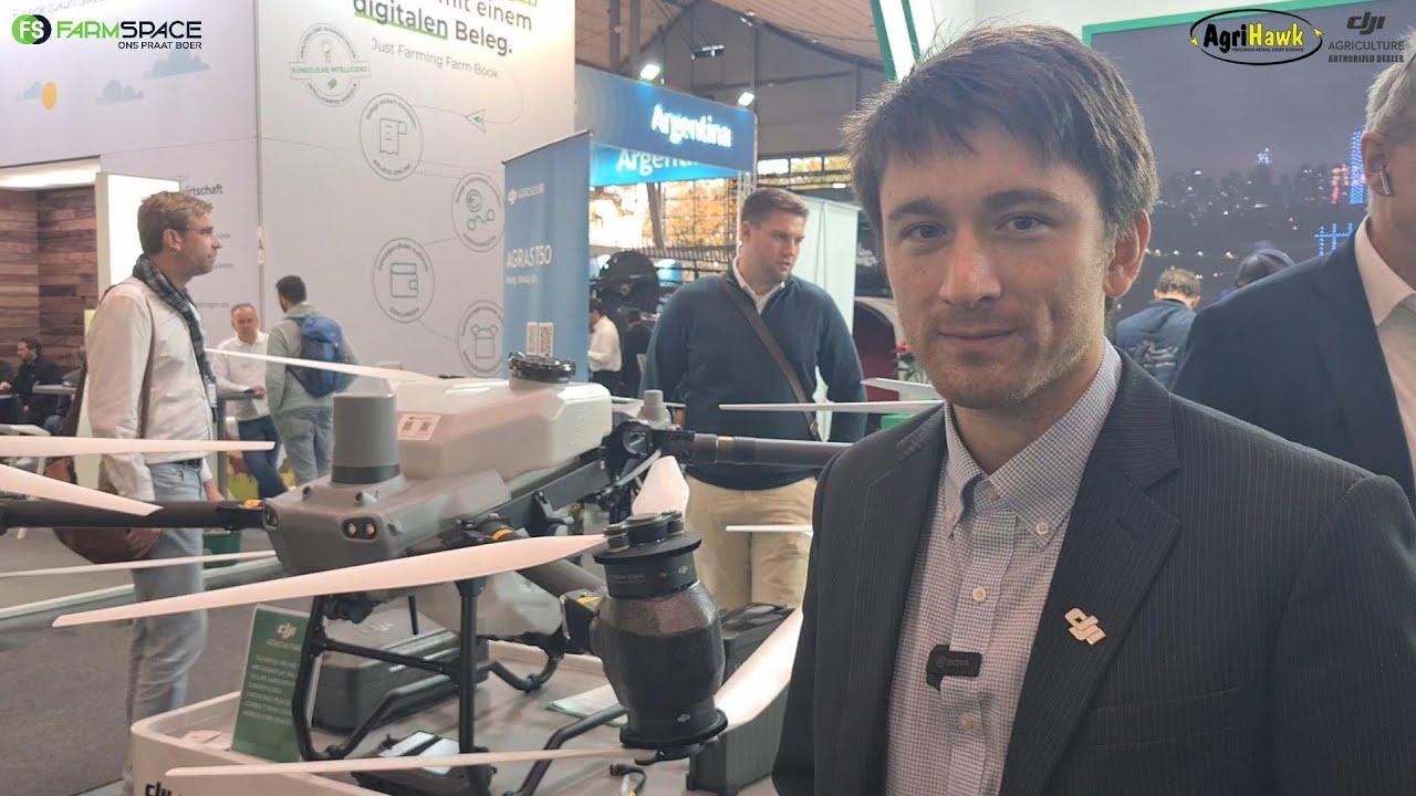 Agrihawk at AGRITECHNICA 2023. Looking for an agricultural drone - Adam tells us more.