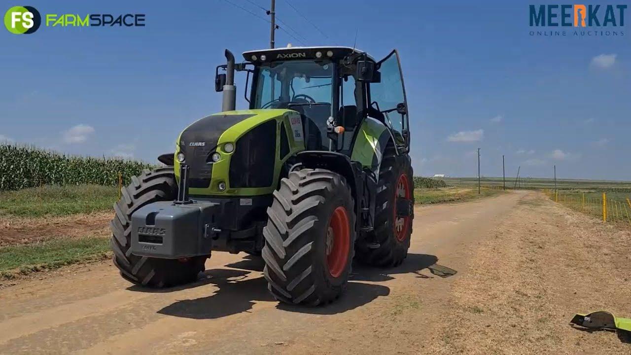 2018 Claas Axion 950 op Kwaliteit Trekker en Implement Veiling Sonder Grense 21 tot 24 Feb 2022