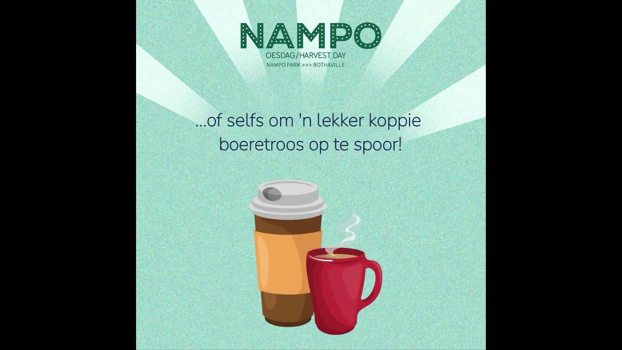 Wat kan jy alles met die NAMPO-App doen?