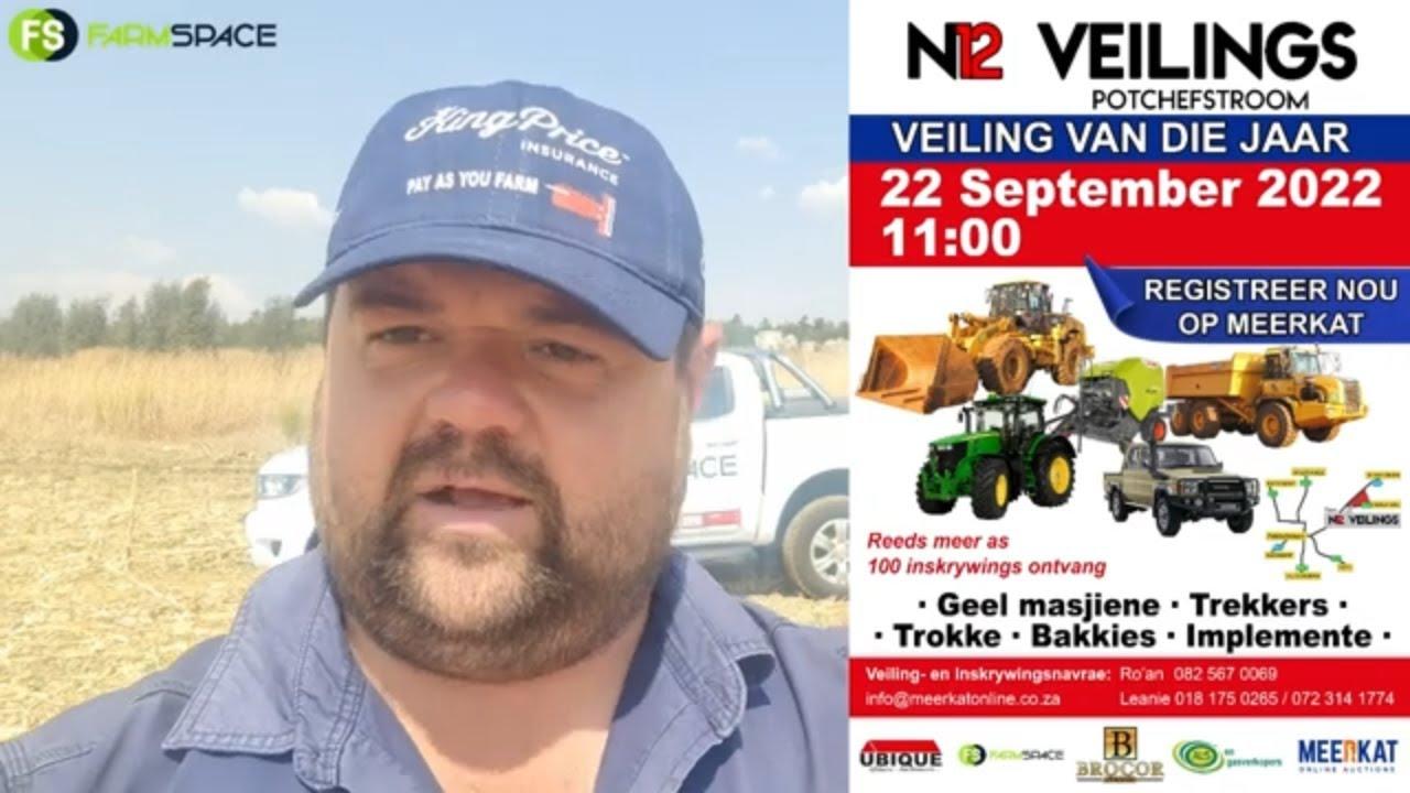Brocor gooi hulle Toerusting Veiling van 6 Oktober 2022 saam met DIE N12 VEILING 2022
