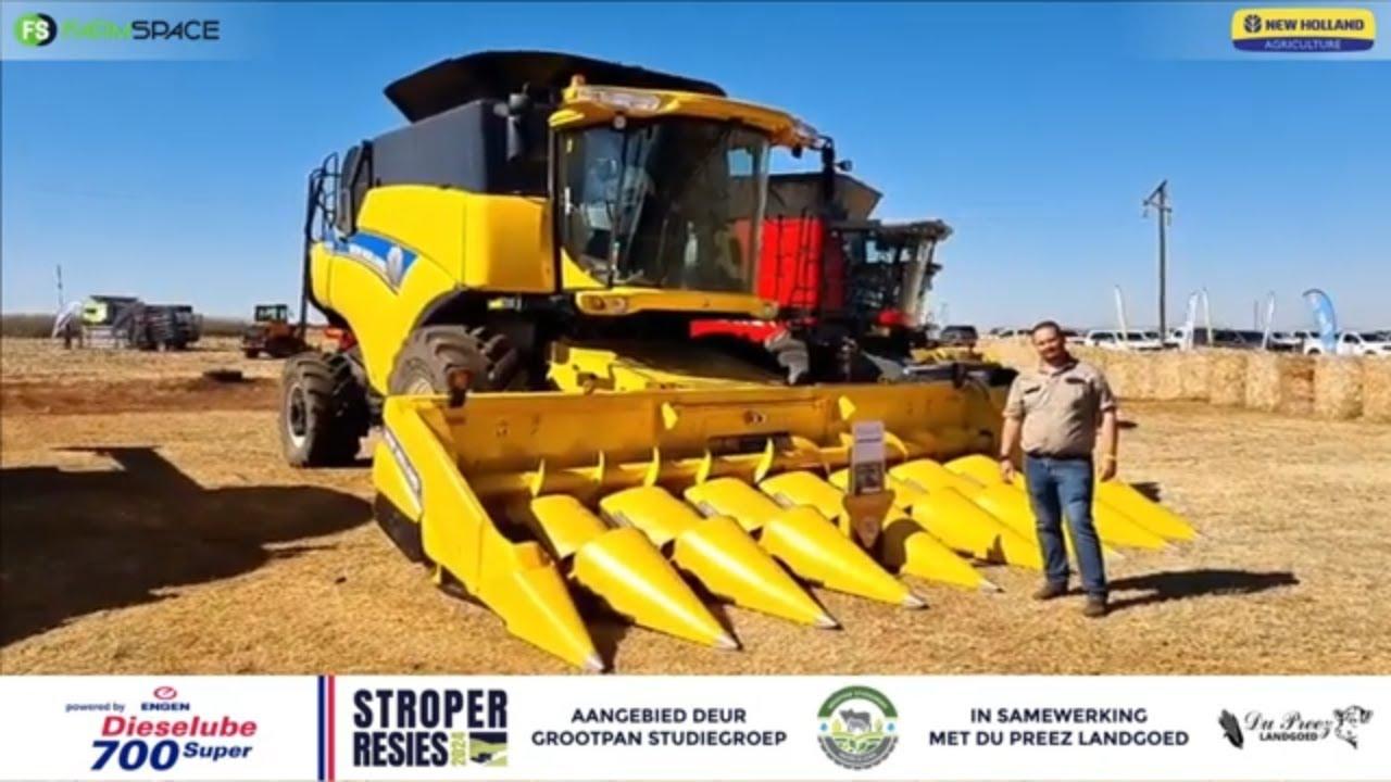New Holland Agriculture South Africa se inskrywings vir die Stroper Resies 2024.