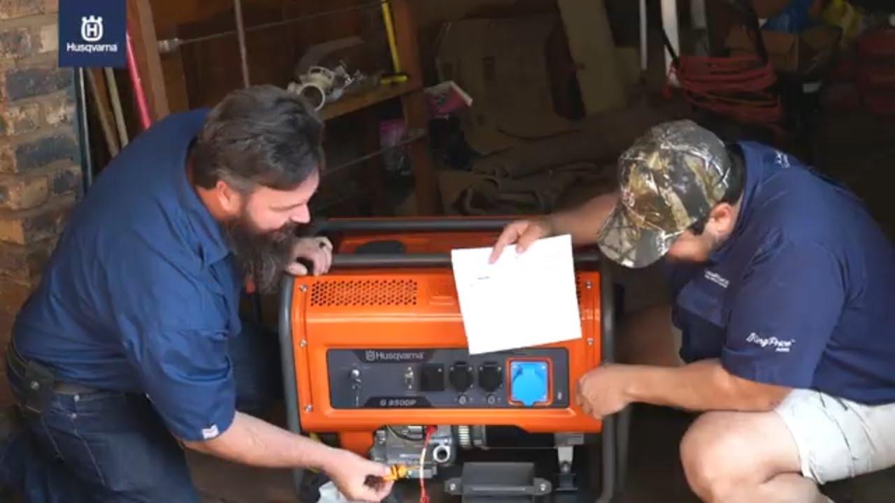 How to Husqvarna - How to do maintenance on your generator