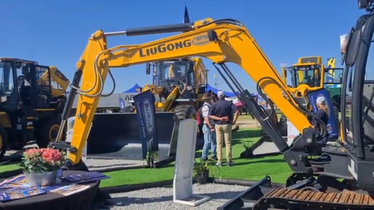 LiuGong grondverskuiwing hier op Nampo 2023