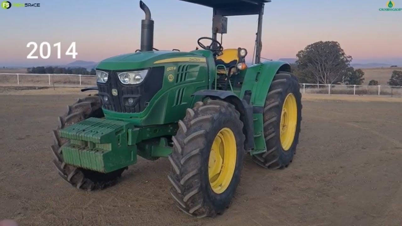 2014 John Deere 6105M op die VS Groeiersgroep Veiling 20 Aug 2022