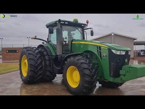 2016 John Deere 8345R trekker op die VS Groeiersgroep Veiling - 20 Augustus 2022.