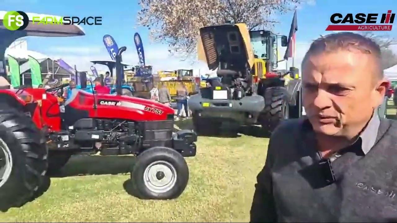 Die JX reeks van Case IH Southern Africa is by Nampo Oesdag - Harvest Day 2022.