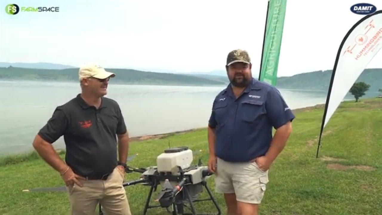 Hoe werk Damit Dam Sealer met 'n drone applikasie? Craig van Hummingbird Technologies vertel meer.