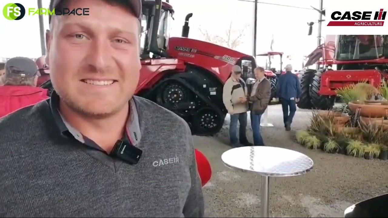 Rooi was nog altyd mooi! Case IH hier by Nampo Oesdag - Harvest Day 2022.