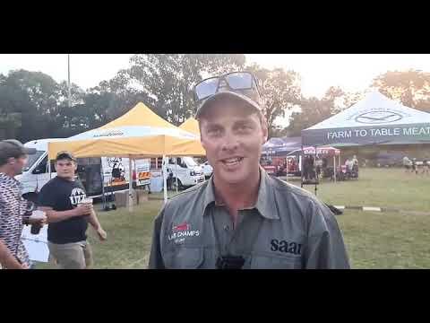 Nathan Naude, wenner van die eerste Lamb Champs 2022.