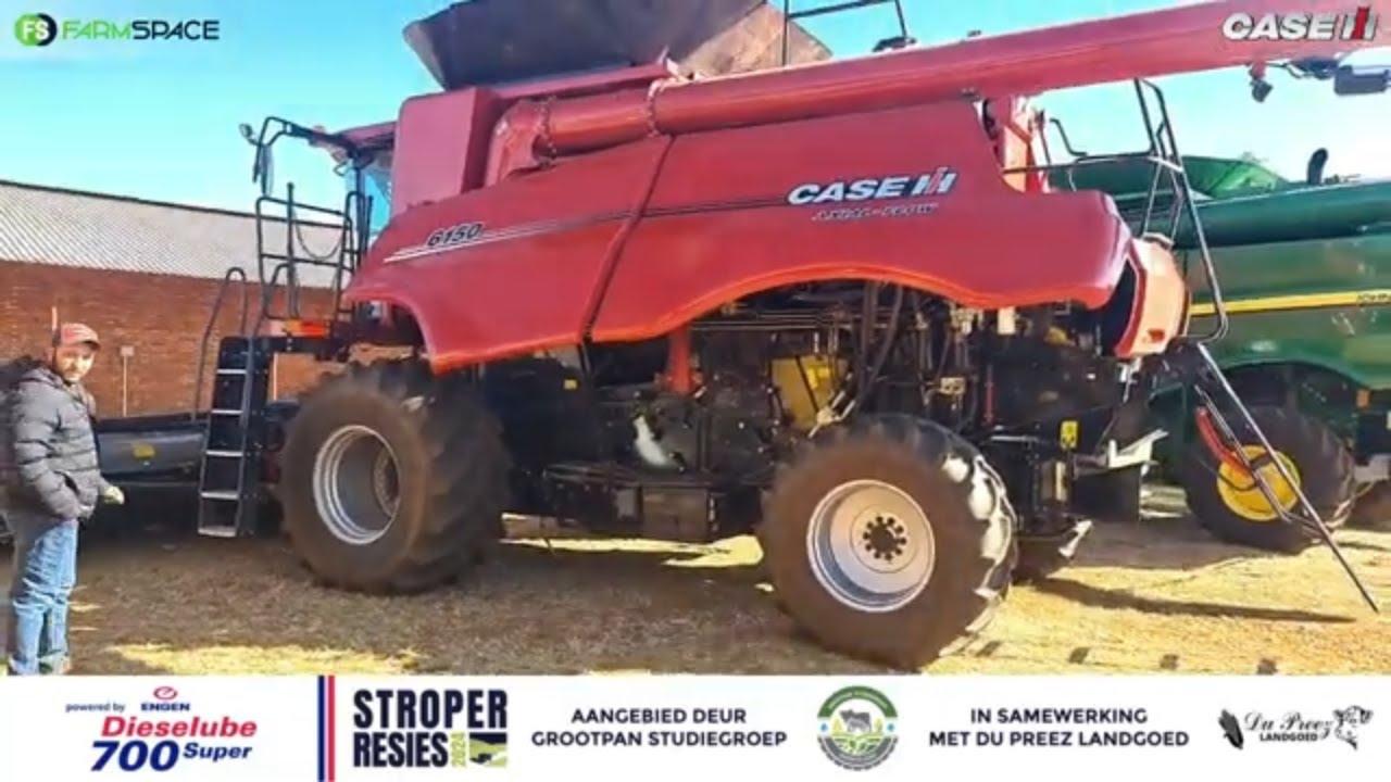 Case IH SA 6150 op Stroper Resies 2024.