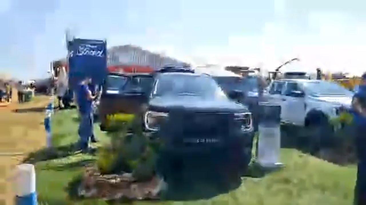 Ford het die nuwe Ranger is hier op Nampo Kaap 2022