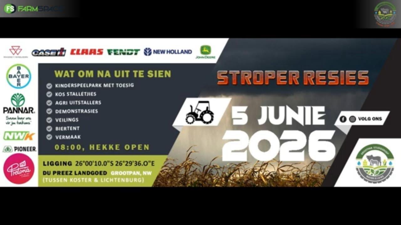 Hoekom moet jy by Stroper Resies, 5 June 2026 wees?