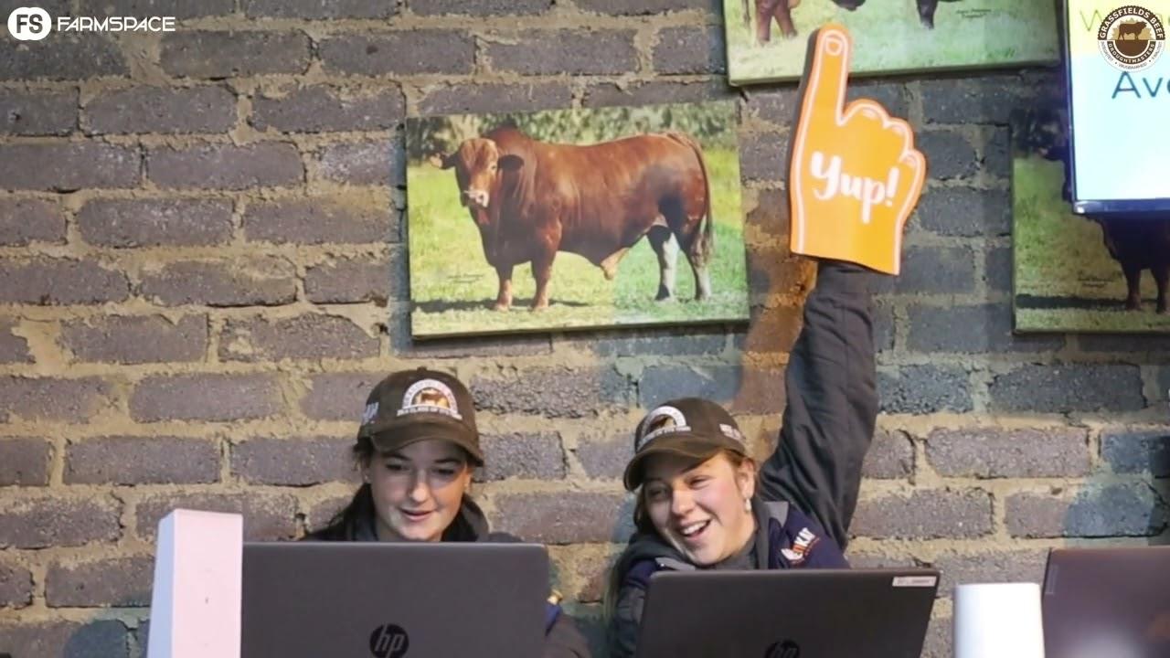 Grassfields Beef en Droughtmaster het 'n top veiling, 14 Junie 2023, gehad.