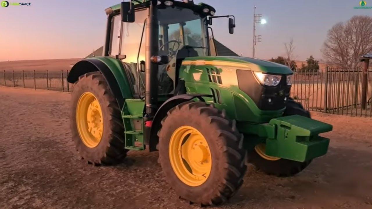 2022 John Deere 6110M (2) trekker op die VS Groeiersgroep Veiling 2022