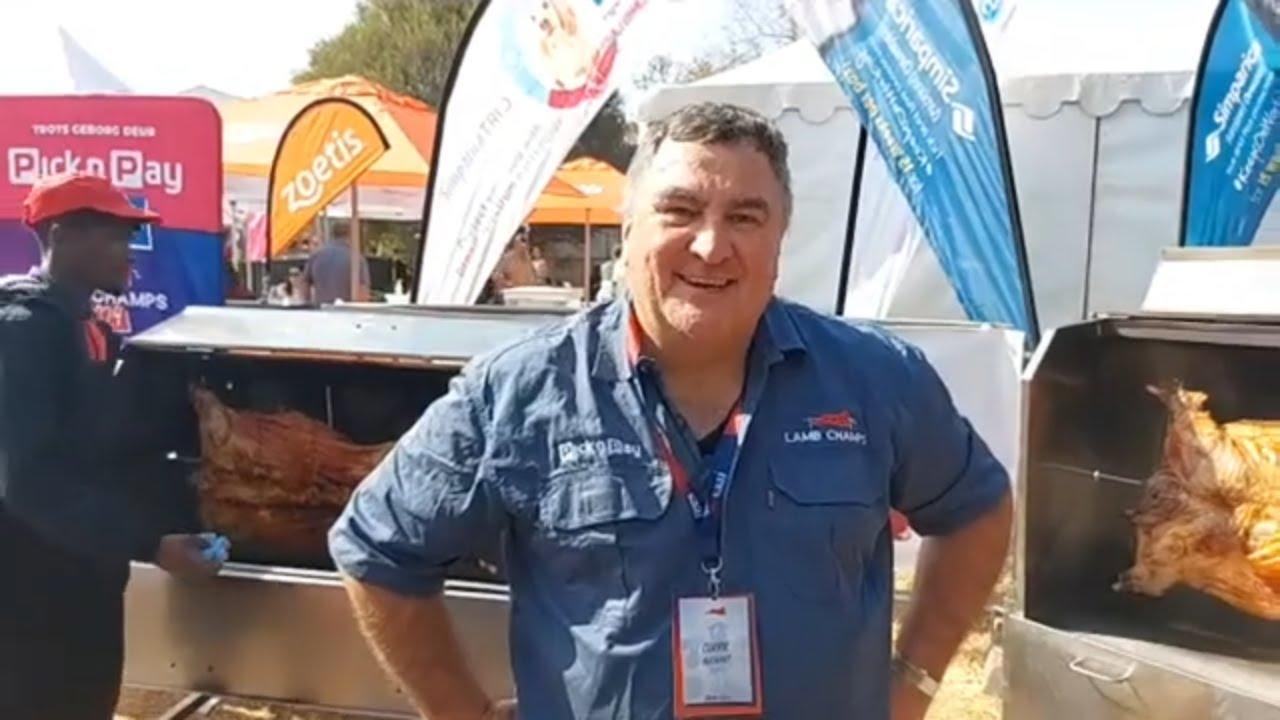 Corrie van Atka Stoet/Stud by Lamb Champs 2024 oor hulle boerdery en sy verwagtinge vir die dag.