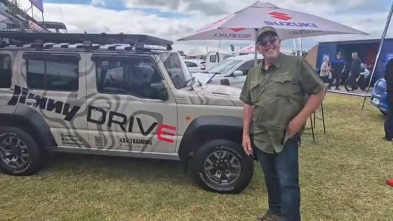 Die Jimny is die Jack Russel van 4x4. Kom kyk by Suzuki op Nampo Kaap 2025