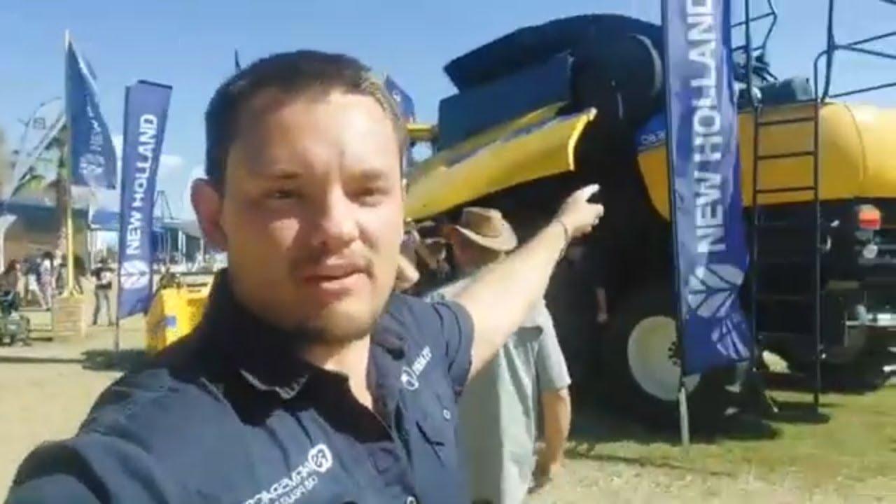 Kyk uit vir New Holland Agriculture South Africa se CR6.80 en CR7.90 stropers by die Stroper Resies
