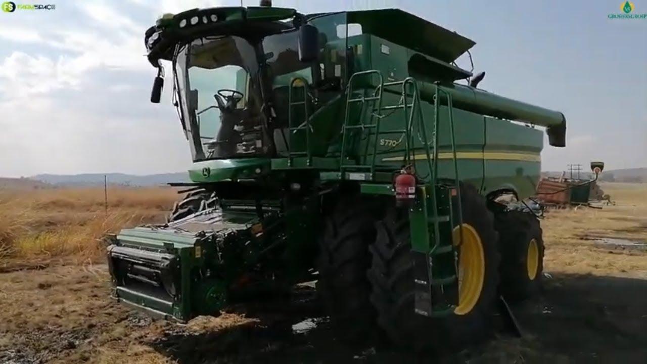 2022 John Deere S770 stroper op die VS Groeiersgroep Veiling, 20 Aug 2022.