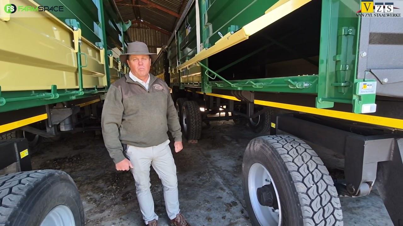 Sukkel jy om mielies weg te ry? Dan kort jy 'n Van Zyl Staalwerke wa.