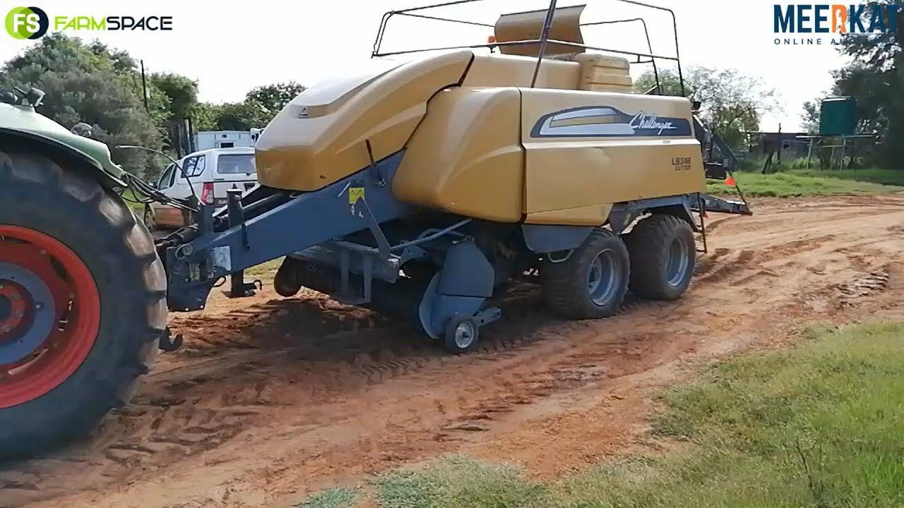 2014 Challenger LB34B Baler op Kwaliteit Trekker en Implement Veiling Sonder Grense 21-24 Feb 2022