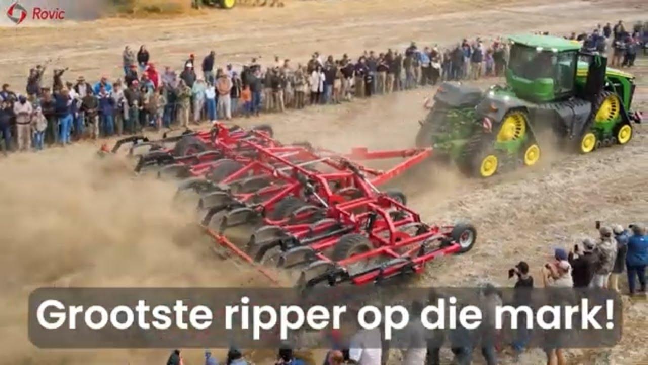Die grootste Ripper op die mark? Die Rovic Super 19 Ripper met 27 tande!